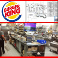 Shinelong Hot Sale fastfood Equipment With Wheels